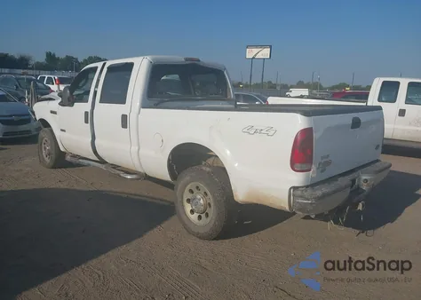 2007 Ford F250 Super Duty из США, поврежденный, VIN 1FTSW21P07EB19260